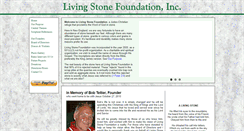 Desktop Screenshot of livingstonefoundation.com